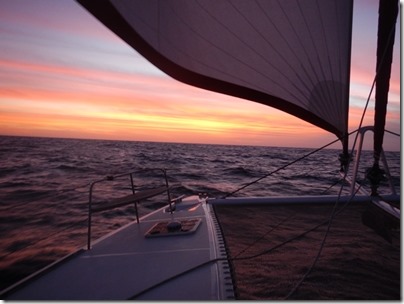 Sailing off into the Sunset