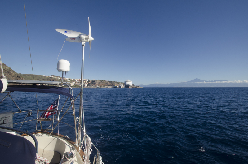 Leaving La Gomera