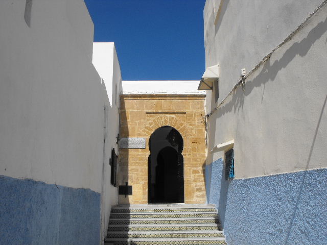 Backstreet in the Kasbah in Rabat