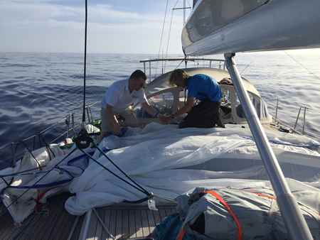 Repair on
      deck