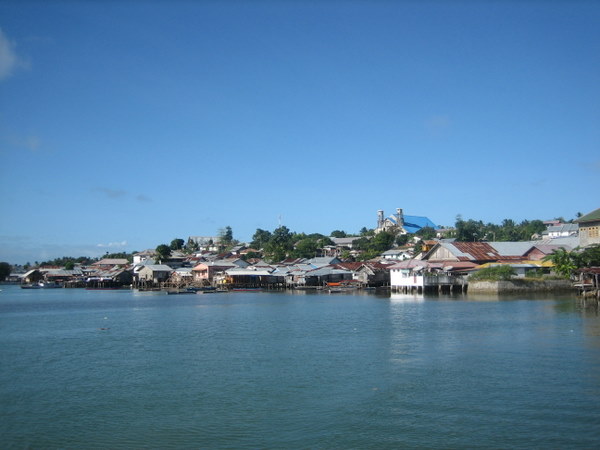 Saumlaki, from the water