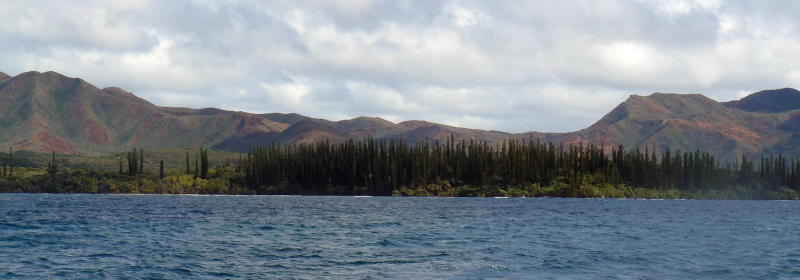 New Caledonia coastline