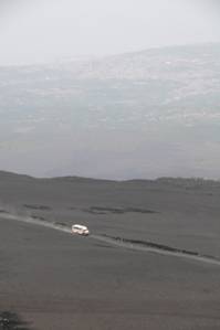 Mercedes Bus trecking down.JPG