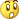 Surprised smile emoticon